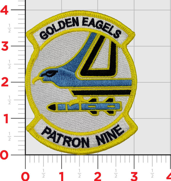 Officially Licensed US Navy VP-9 Golden Eagles Patch