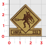 Officially Licensed USMC VMFA-232 Squadron Patch