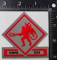 Officially Licensed USMC VMFA-232 Squadron Patch