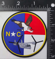 V-22 Osprey North Carolina PVC Shoulder Patch