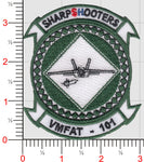 Officially Licensed USMC VMFAT-101 Sharpshooters Squadron Patch