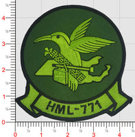 Officially Licensed USMC HML 771 Patch