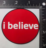 i believe Easy Button PVC shoulder patch