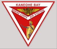 Officially Licensed USMC MCAS Kaneohe Bay Sticker