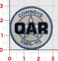 VMFA-112 Cowboys Flightline Qual Patch