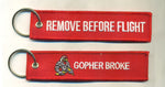 Official VMM-263 Thunder Chicken Gopher Broke Remove Before Flight Key Rings