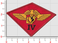 Officially Licensed USMC 4th Marine Air Wing MAW Patch