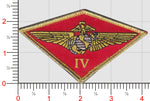 Officially Licensed USMC 4th Marine Air Wing MAW Patch