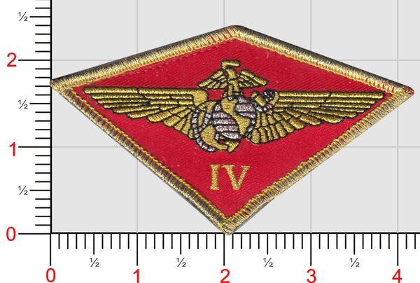 Officially Licensed USMC 4th Marine Air Wing MAW Patch