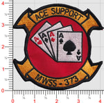 Officially Licensed USMC MWSS-373 Ace Support Patch