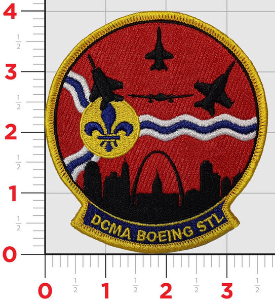 Official DCMA Boeing St Louis Patch