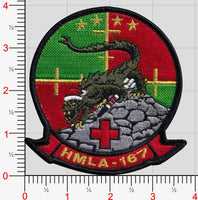 Official HMLA-167 Warriors Christmas patch