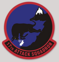 USAF 17th Attack Squadron Sticker