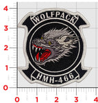 Official HMH-466 Wolfpack Crazy Wolf Patch