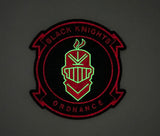 Official VMFA-314 Black Knights Ordnance PVC glow patch