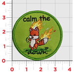 Official HSM-74 Swamp Fox Calm the Fox Down Patch