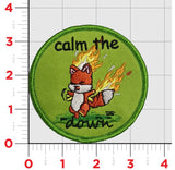 Official HSM-74 Swamp Fox Calm the Fox Down Patch