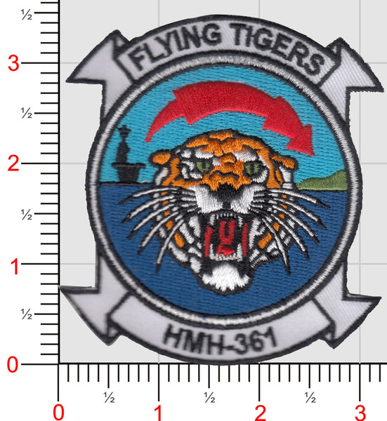 Officially Licensed USMC HMH-361 Flying Tigers Legacy Patch