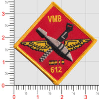 Officially Licensed Marine Bombing Squadron VMB-612 Cram's Rams Patch