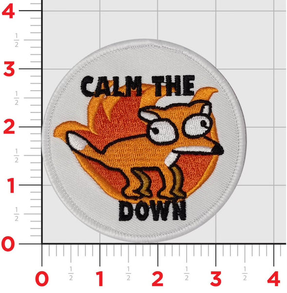 Official HSM-74 Swamp Fox Calm the Fox Down Patch