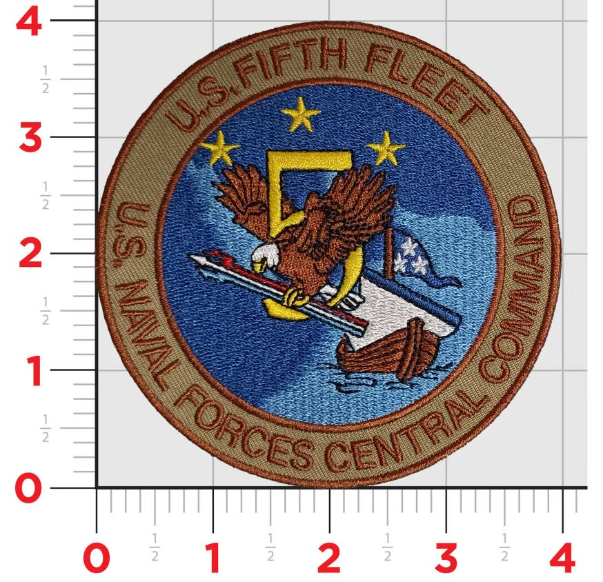 Officially Licensed US Navy 5th Fleet Central Command patch ...