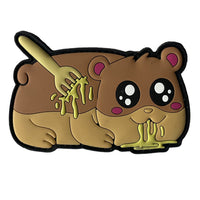 Hamster aka Chicken Cordon Bleu PVC Patch