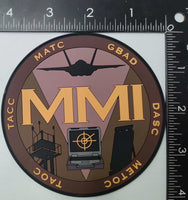 Official MACCS-4 Marine Aviation Command and Control Systems MMI PVC Patch