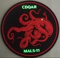 Official MALS-11 Devilfish PVC Qual Shoulder Patch