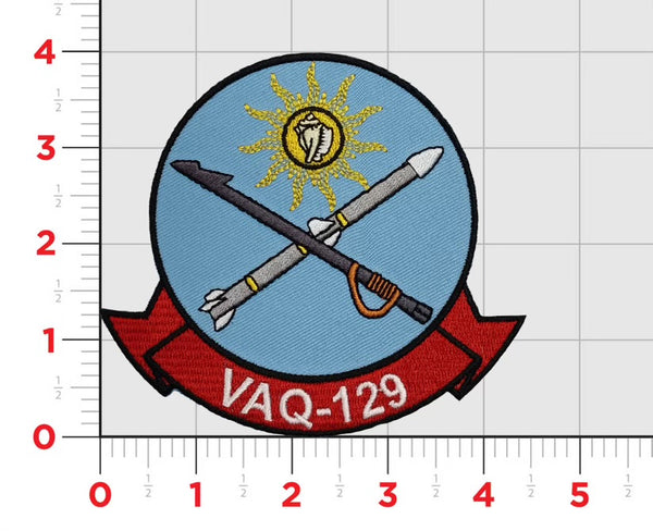 Official VAQ-129 Vikings Key West Det Patch