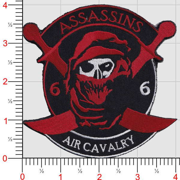 US Army 6/6 Air Cav Assassins patch