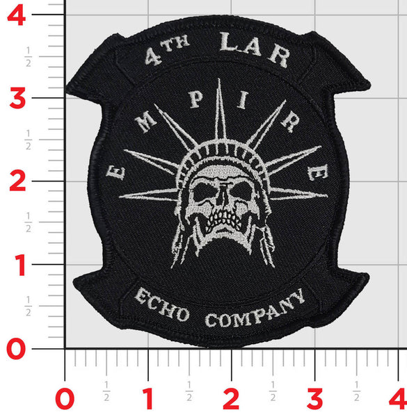 Officially Licensed 4th Light Armored Reconnaissance LAR Patch