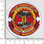 Officially Licensed USMC 8th Motor Transport Bn Road Warriors Patch