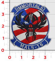 Official MALS-16 Immortals 4th of July Squadron Patch