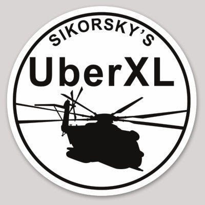 CH-53 Sikorsky's Uber XL Sticker