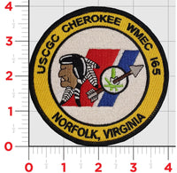 Officially Licensed US Coast Guard Cutter Cherokee WMEC-165 Patch