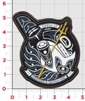 Officially Licensed Commander Patrol and Reconnaissance Squadron CPRW-10 Leather Patches