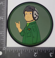 Pilot Bobby PVC Patch