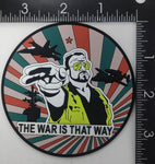 USS Dwight D Eisenhower Big Lebowski War is that Way PVC Patch