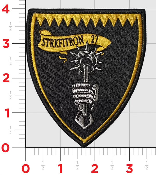 Officially Licensed VFA-27 Royal Maces Squadron Patch