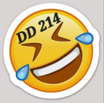 DD-214 Emoji Sticker