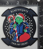 Official VMM-365 Blue Knights PVC glow Christmas patch