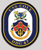 Officially Licensed US Navy USS Cole DDG-67 Sticker