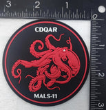 Official MALS-11 Devilfish PVC Qual Shoulder Patch