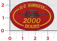 E-2 Hawkeye Flight Hour Patches