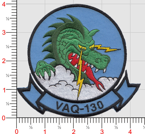 Officially Licensed US Navy VAQ-130 Zappers Squadron Patch