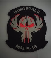 Official MALS-16 Immortals PVC Patch