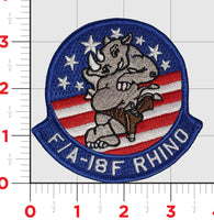 US Navy F/A-18 Rhino E/F shoulder patches