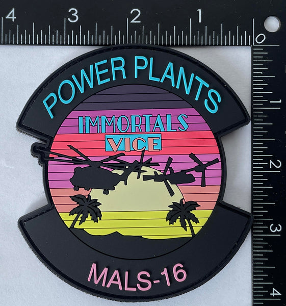 Official Mals 16 Immortals Power Plants Miami Vice Patch