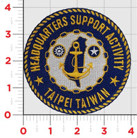 Taiwan Headquarters Support Activity Taipei Taiwan Patch