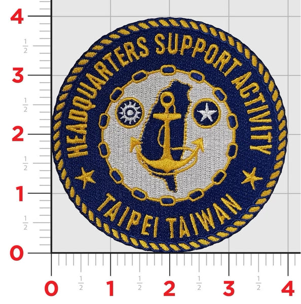 Taiwan Headquarters Support Activity Taipei Taiwan Patch